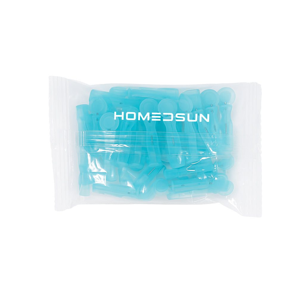 HOMEDSUN 30 G Sterile Lancets, 50-Count Pouch, Universal-Fit Twist-Top Blood Lancets