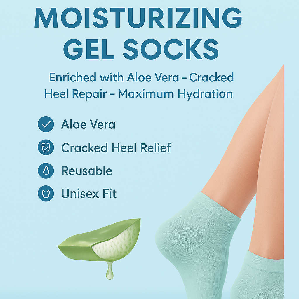 Heel Moisturizing Socks: Your Best Solution for Dry, Cracked Heels