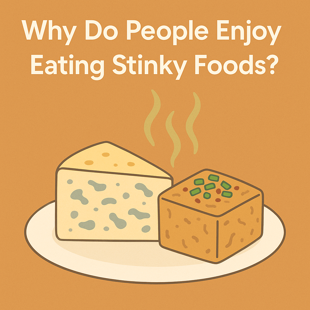 Why Do People Enjoy Eating Stinky Foods?