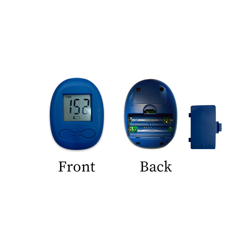 HSBGM-103 Smart Portable Blood Glucose Test Kit Fast Accurate and Convenient with 50Pcs Strips Lancets